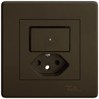 Kit di montaggio INC EDIZIO.liv SNAPFIX® combi.T13 1 tast.lent.front.shutter ma 