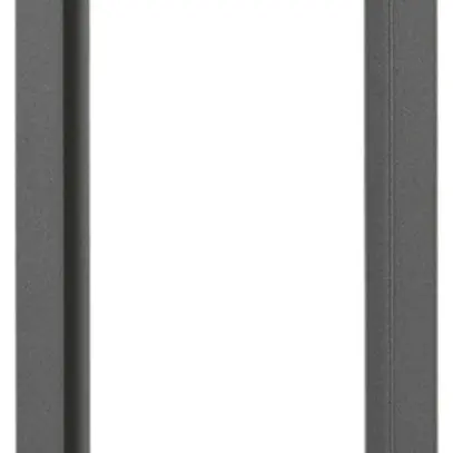 Kombirahmen Siedle, aus Aluminium, 431×131×15mm, grau 