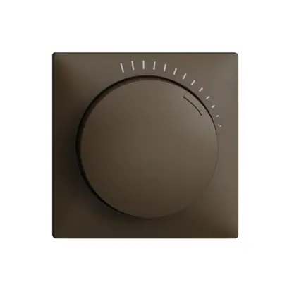 Régulateur de vitesse EDUE 230VAC, 1 phase, 20…400VA, 60×60mm, coffee 