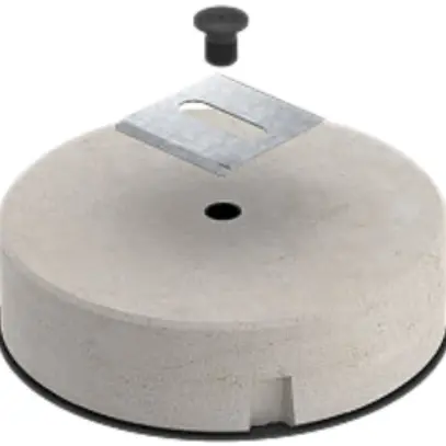 Rinnenbefestigungs-Set Bettermann mit FangFix-Stein 