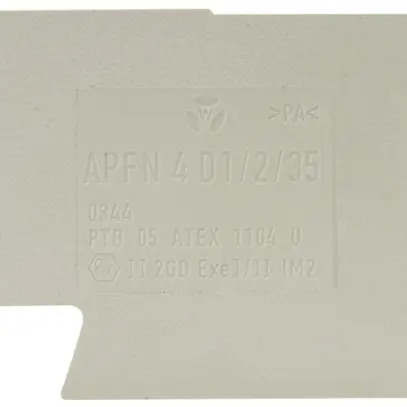 Parete d'estremità Wieland APFN p.morsetti d.giunzione WKFN 4 D1/2…, 66.6mm gr 