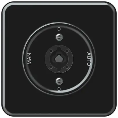 Interrupteur à clé ENC origin commutateur 2/1L 16A 250V 1-2-1-2 92×92mm noir 