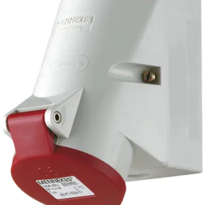 Presa mu.AP CEE 16A 5P 6h 400V rosso posiz.113mm TwinContact 