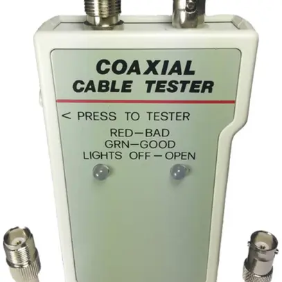 Testeur de câble coaxial pour BNC/TNC 