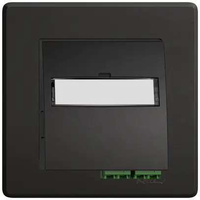 Prise FTTH ENC EDIZIO.liv SNAPFIX® LC APC Diamond F-3000 1 connecteur no 