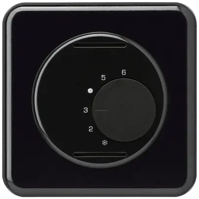 Termostato ambiente INC BASICO nero 24V 