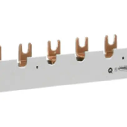 Kammschiene Hager 3P 3L Gabel 16mm² 80A 1000×58.5mm weiss 