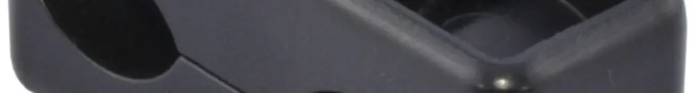 Brida per cavo per 2×11…15mm Fixer nero 