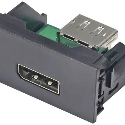 Module DisplayPort Cecoflex pour système de montage AV, f/f, noir 