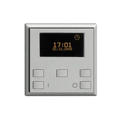 Kit frontale per timer astro. ON-OFF 1t ZEP EDIZIOdue silver 