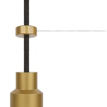 Lampada a sospensione LDV PenduLum PRO Ed.1906 E27 60W 230V Ø68mm L=2m oro 