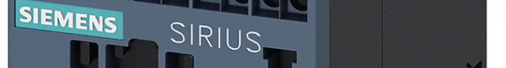 Contattore di potenza Siemens SIRIUS 3RT2 24VDC 3P 7A +1R+diodo a molla 