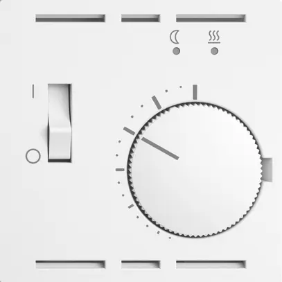 Termostato ambiente INC EDIZIOdue bianco con sonda et cavo 
