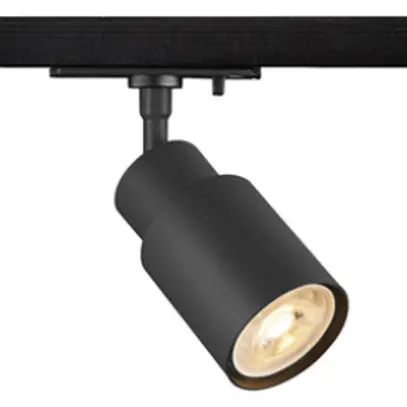 Spot SLV PURI 2.0 Tube GU10 1×6W VAR AD1PH Ø55mm noir 