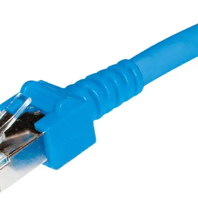 Cavo patch Dätwyler CU RJ45 10m blu S/UTP Kat.5e 