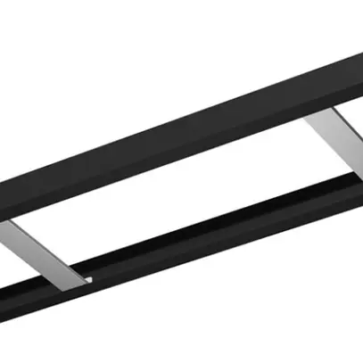Cadre pour montage AP LEDVANCE PANEL 1200 aluminium 1200×300×56mm noir 