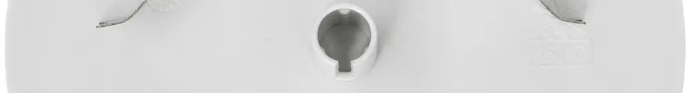 Rosetta di copertura MH clip a molla+entrata a innesto Ø98×9mm grigio chiaro 