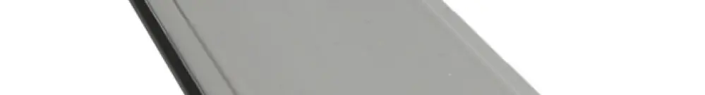 Striscia di copertura SES AA45, PVC, 1m, grigio scuro 