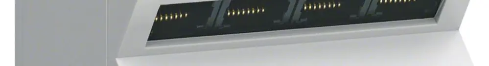 Panneau patch 2×4RJ45 pour VDI téléphone analogique 