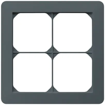 Telaio di copertura INC kallysto.trend 2×2 antracite 154×154mm 
