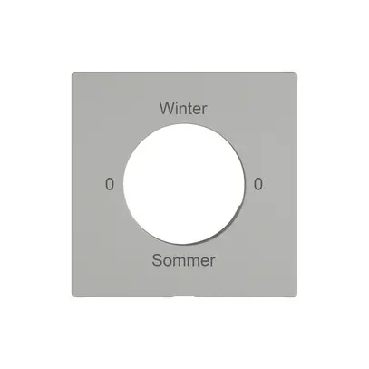 Kit di montaggio EDIZIO.liv SNAPFIX® interr.rot.c.chi.0-Winter-0-Sommer grc 