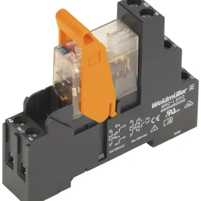 Interface relais RIDERSERIES RCI 24VDC LED vert 1C 250VAC 16A connexion à vis 