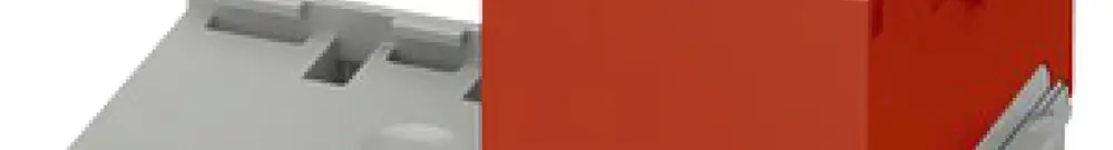 Verteilerblock PX PTFIX 6X10/S-NS35 RD 