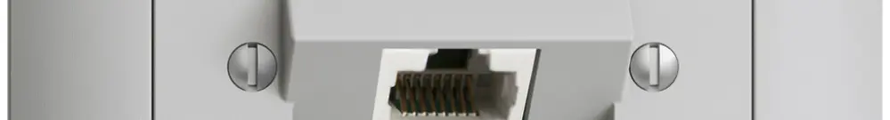 Presa INC 1×RJ45/u 4P ITplus EDIZIOdue grigio chiaro 
