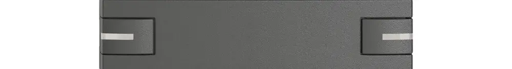 Pulsante 1/8 EDIZIO.liv SNAPFIX® p.KNX&UNI c.LED comando a 2 tasti grs 