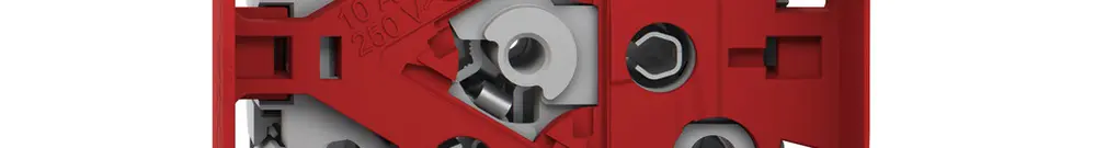 Steckdose Feller SNAPFIX® 3×T13 