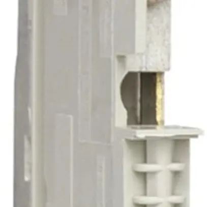 Morsetto a 2 piani Hager 4mm², L/L, 26A, a vite 