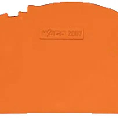 Paroi de fermeture/interméd. WAGO 1.5mm orange 