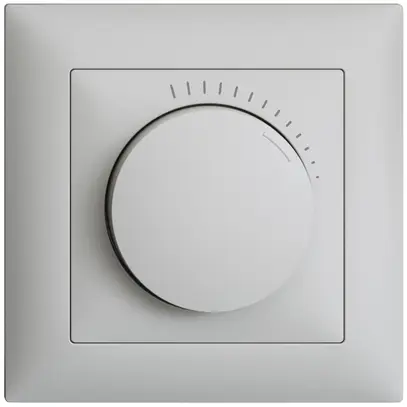 Régulateur de vitesse ENC EDUE 230VAC, 1 phase, 20…400VA, 88×88mm, gris clair 