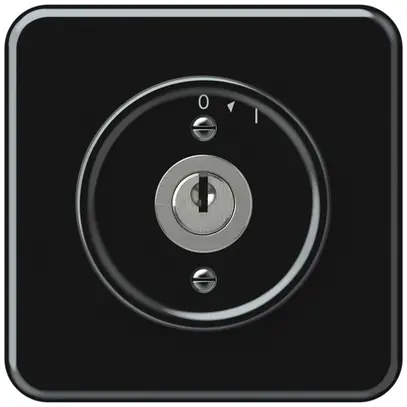 Pulsante rotativo INC origin con cilindro 1P 0<1 10A 230V 92×92mm nero 