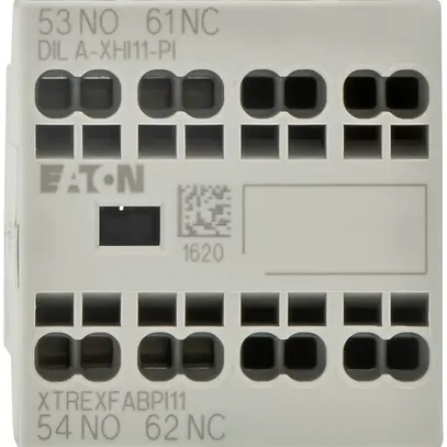 Hilfsschalter Eaton, 2P, Ith=16A, 1S, 1Ö, Frontbefestigung, Push-in-Klemmen 