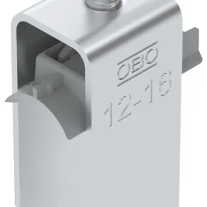 Fixation rapide BET 2056 pied à H matière synthétique 12…16mm 2×câble aluminium 