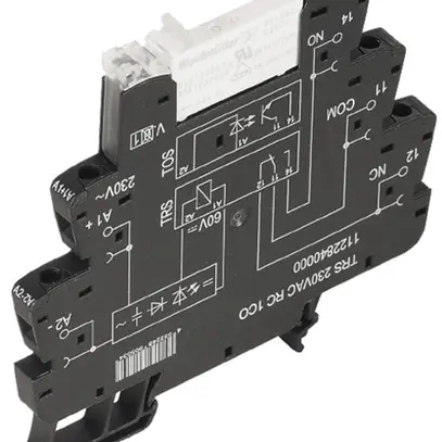 Relè WM TRS 1CO AgSnO2 108…132VAC 6A/250VAC 