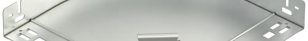 Gomito 90° Bettermann con raccordo rapido 60×200mm, A2, 1.4301, 2B 