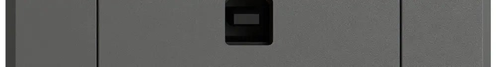 Interface de données USB KNX ENC EDIZIO.liv SNAPFIX® prise USB type B grf 