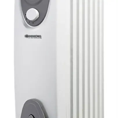 Radiatore OFR 8 Öl Frei, 1.5kW 230V 7.2kg 45×64×24cm bianco/grigio 