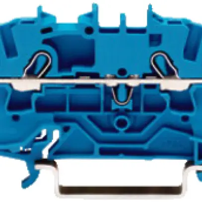 Morsetto di passaggio WAGO Top Job-S 2.5mm² 4L blu serie 2002 