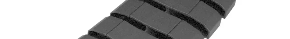 Canale di cavo flessibile Hager 20×83mm nero 