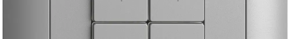Stazione secondaria INC 2K/4T per dimmer Edue Wiser silver 