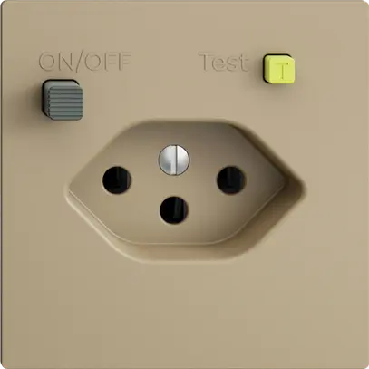 Prise ENC EDIZIOdue T13 FI 30mA F, sand 