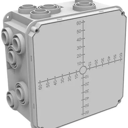 Boîtier ENC Spotbox UP4, 2×2, gris 