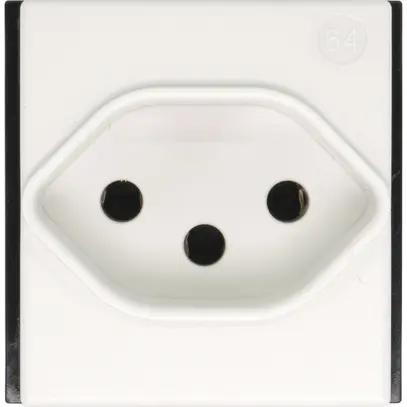 Presa Living Now tipo 13 2 moduli bianco 
