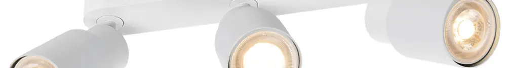 Spot SLV PURI 2.0 Tube CW GU10 3×6W VAR 258×42×138mm blanc 