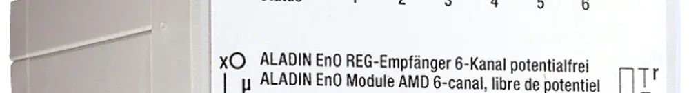 REG-Schaltaktor ALADIN EnO 6-Kanal 5A 240VAC potentialfrei 3TE 