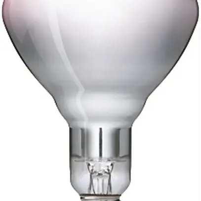 Lampada IR E27 250W 240V chiaro regolabile 