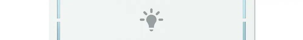 Copertura di pulsante ABB SIDUS touch 1-volta "bilico-variatore" bianco 